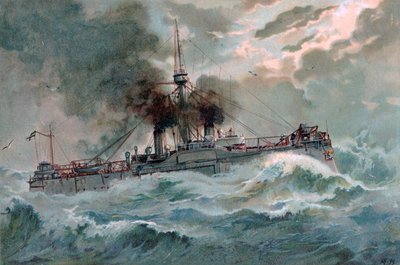 S.M. Battleship Oldenburg by Hugo Graf